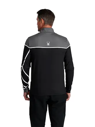 SPYDER | Sous-pull zippé pour homme Capitol | schwarz